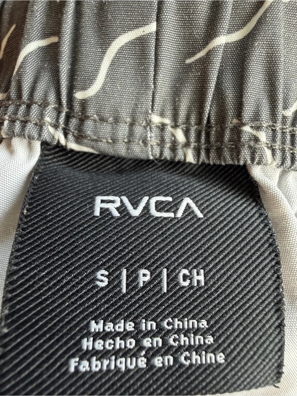 RVCA men swim